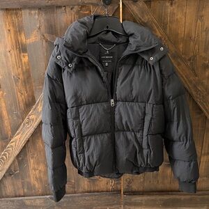 Lucky Brand Charcoal Puffer Jacket